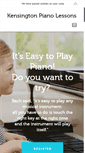 Mobile Screenshot of kensingtonpianolessons.com